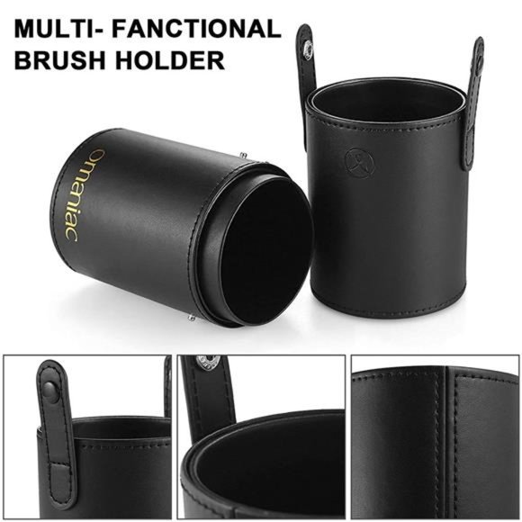 Makeup Brushes Set Professional (12Pcs),Premium Synthetic Powder,Eyeshadow Brush - Picture 5 of 7